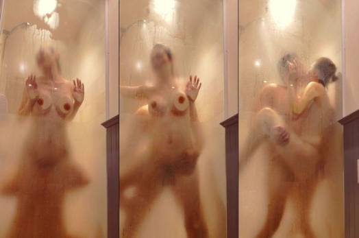 Làm tình với em gái vú to trong phòng tắm mờ mờ ảo ảo mà gây nứng