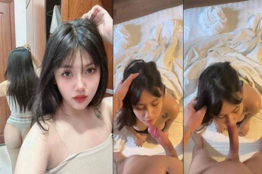 Em sướng phát điên với cây hàng to dài lại còn cong